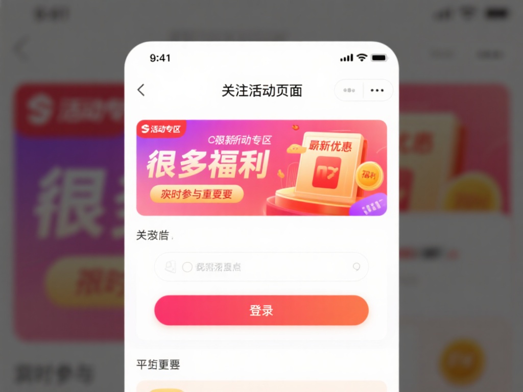 关注活动页面：登录后，定期查看平台的活动专区，了解