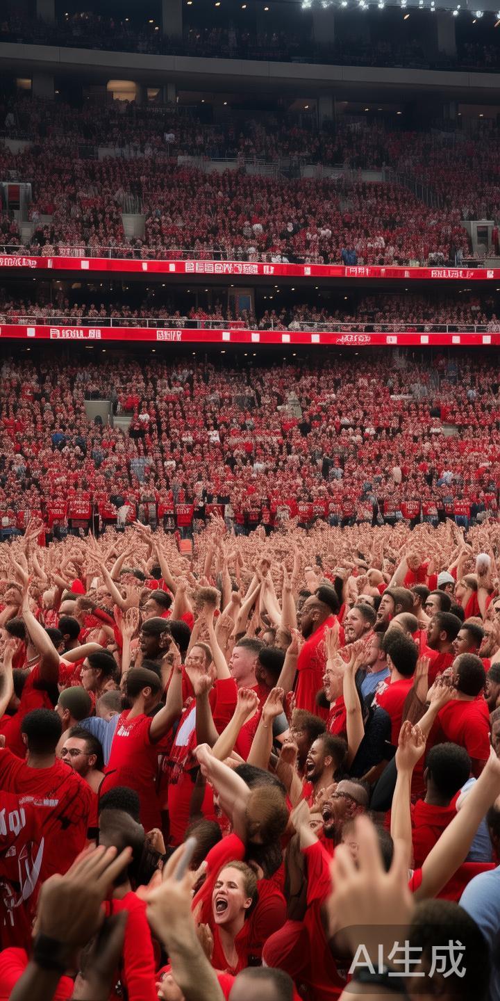 每一场火箭队的主场比赛都是一次体育盛宴。场馆内人声