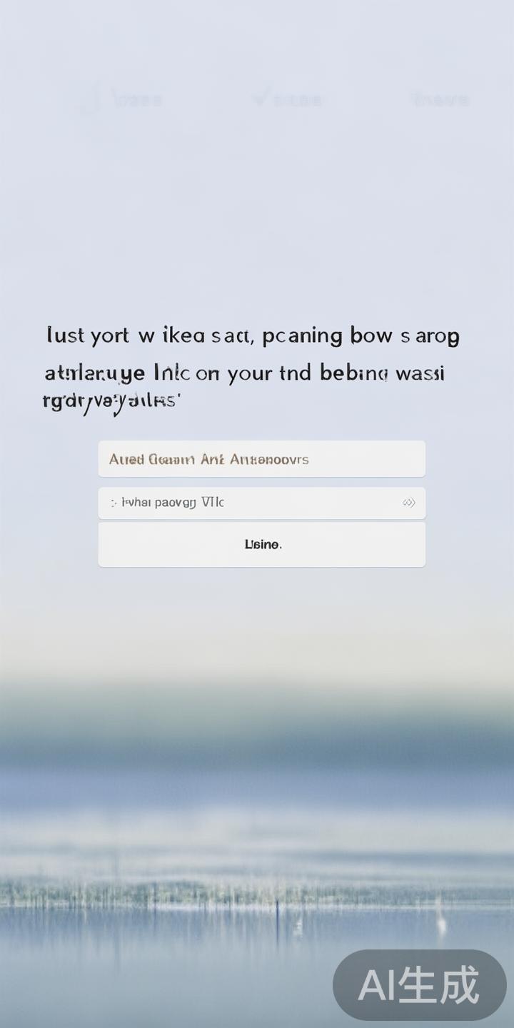 一、账号密码登录
传统但依然实用的方法，用户可以